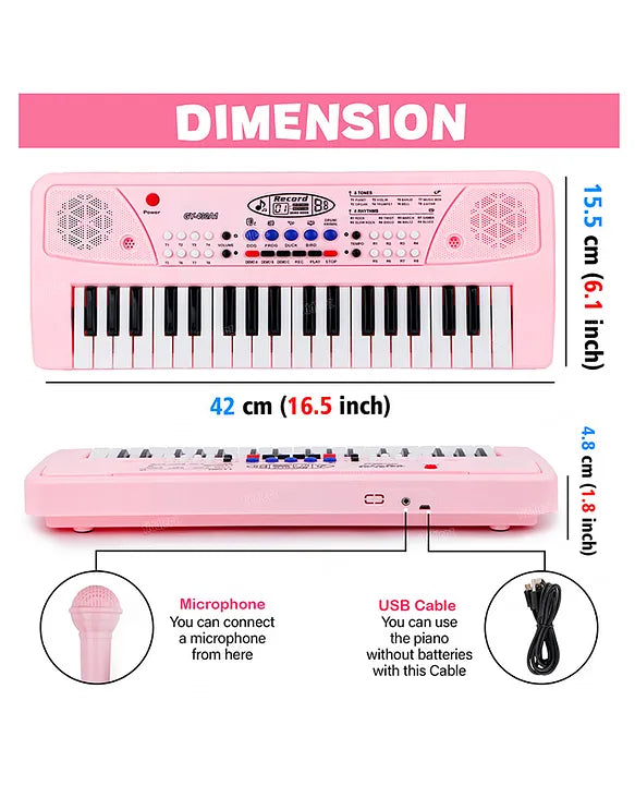 Electronic Piano Keyboard Multi-Function Portable Piano Keyboard