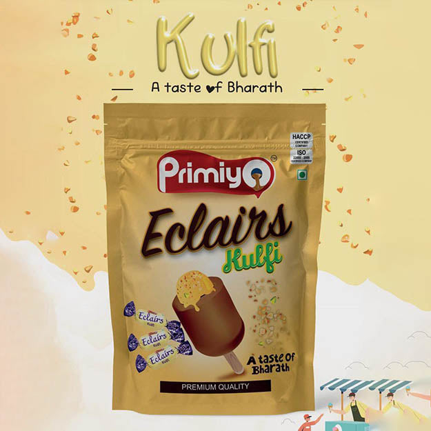 Primiyo Eclairs kulfi - 670g