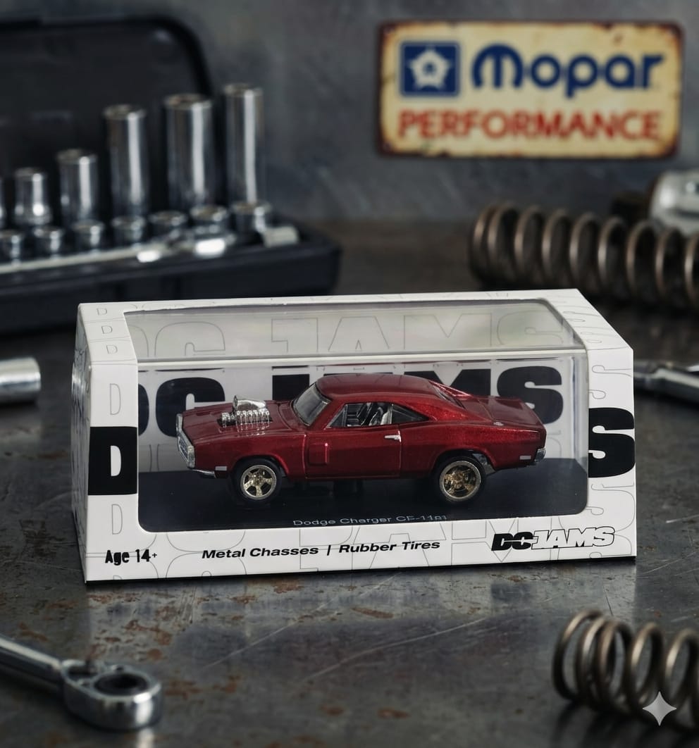 Premium 1:64 Scale Die-Cast Muscle Car – DC JAMS Special Edition
