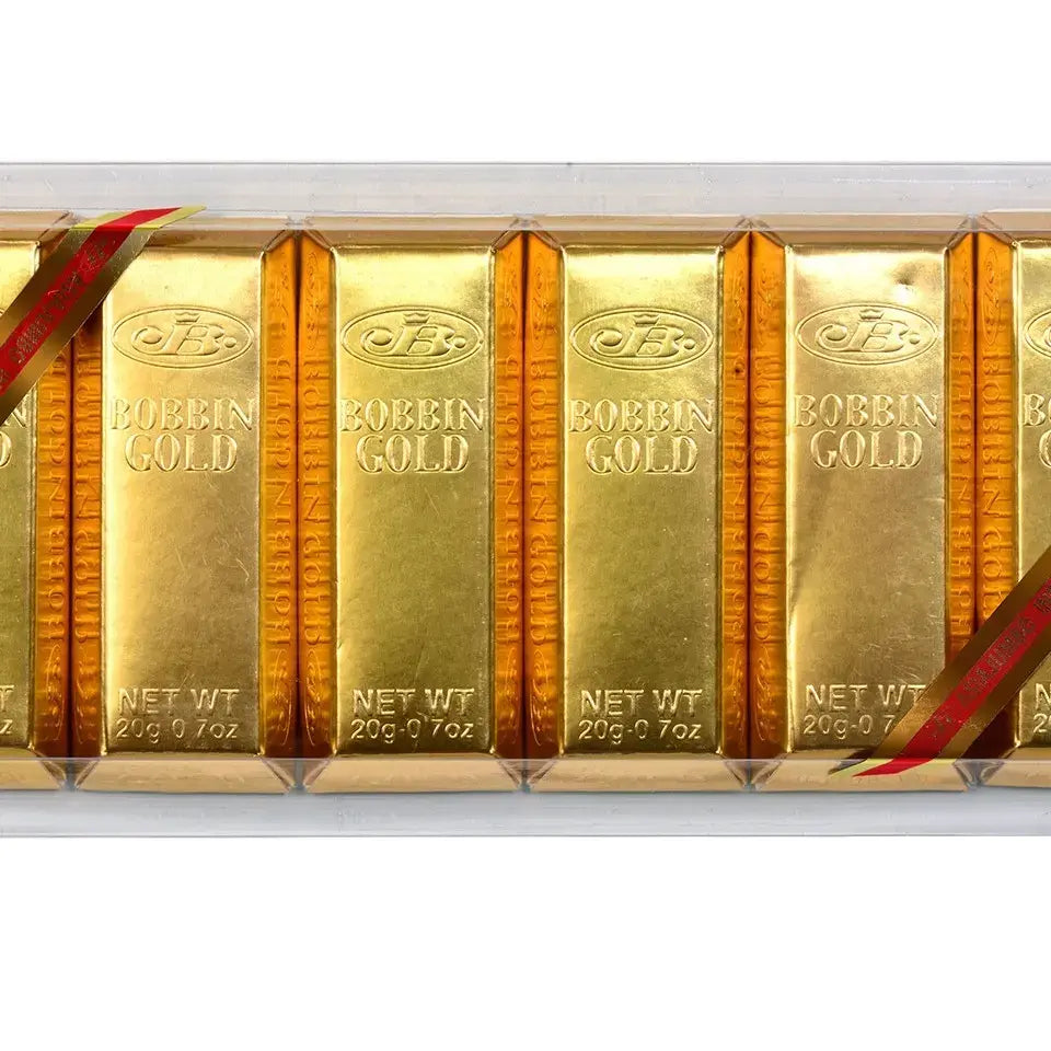 BOBBIN GOLD BAR CHOCOLATES (6 x 20 g)