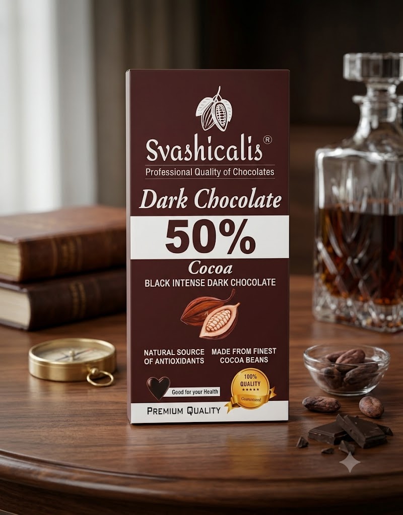 Svashicalis Premium Artisan Chocolate Bar (80g) (Pack of 2)