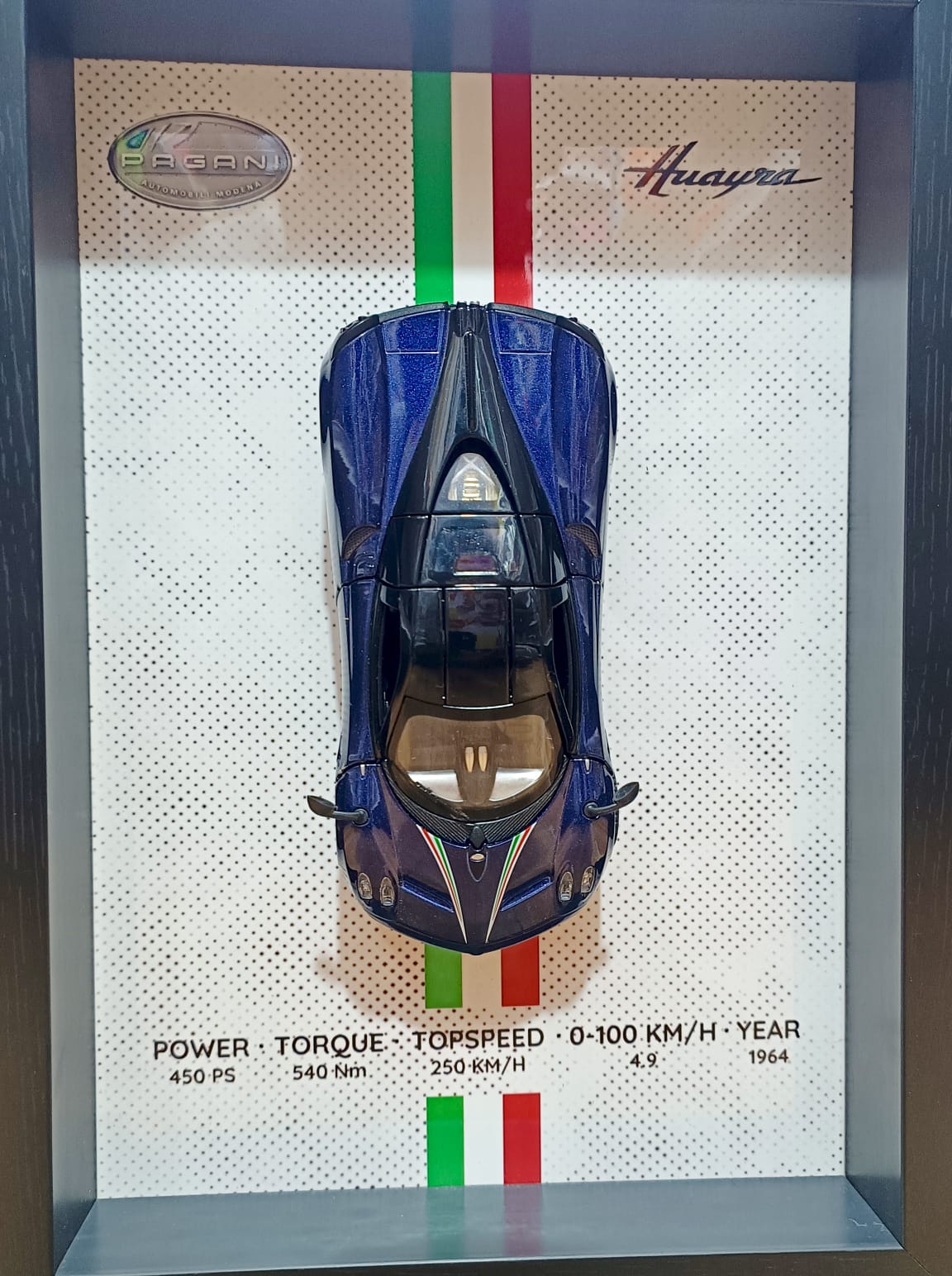 3D Car Frame - Diecast Model Wall Art