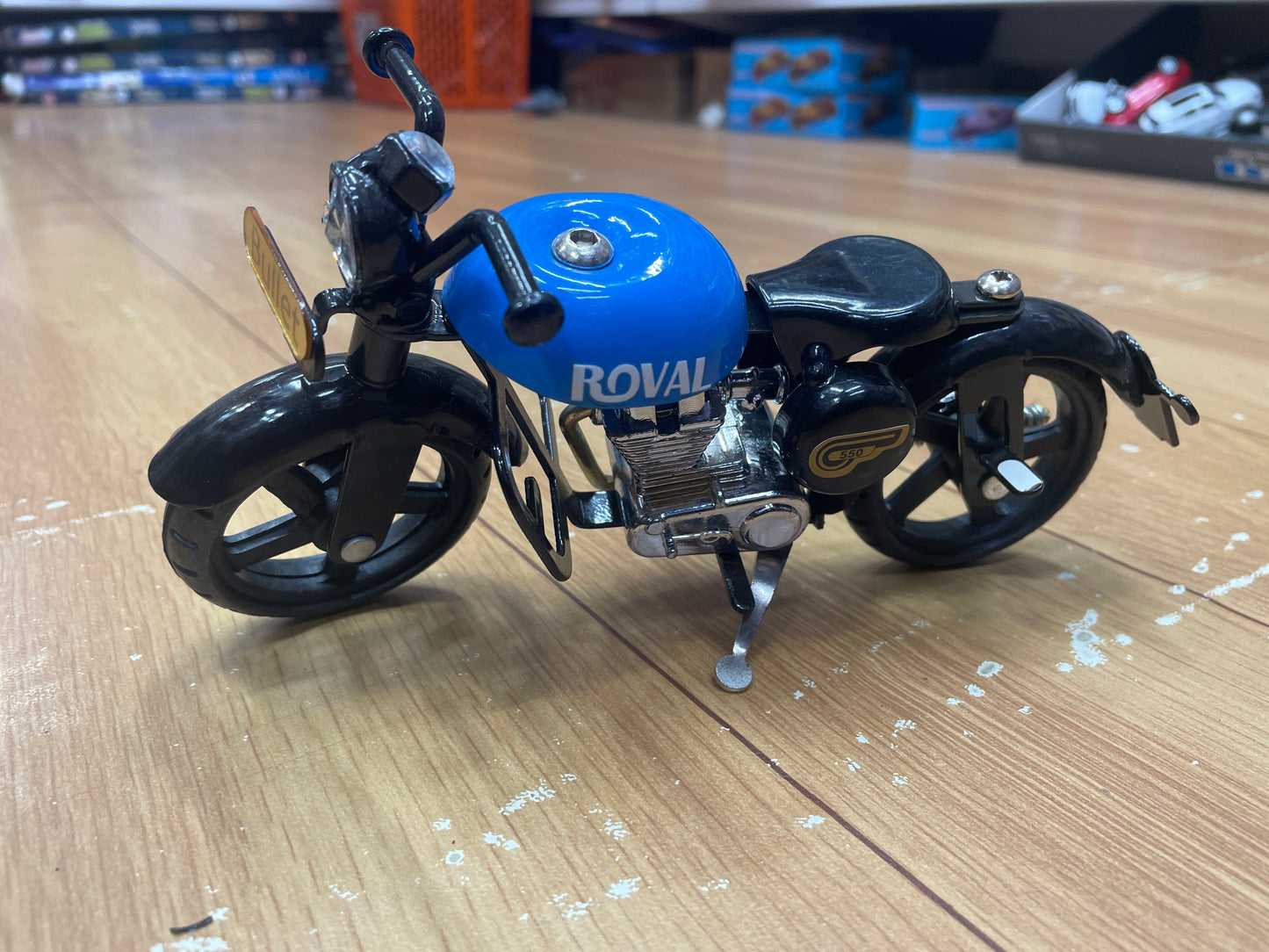 Royal Bullet Bike Toys– Miniature Royal Enfield Style Motorcycle Die cost bike