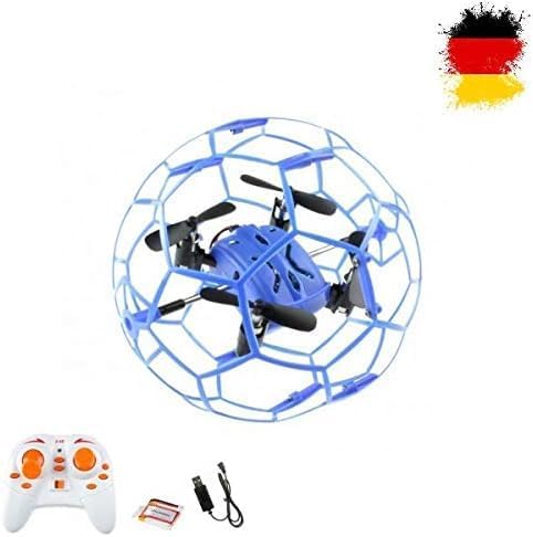 4-Channel Mini RC Remote Controlled UFO Model, Cage Protection, Drone Quadcopter Multicopter with 2.4 GHz Technology