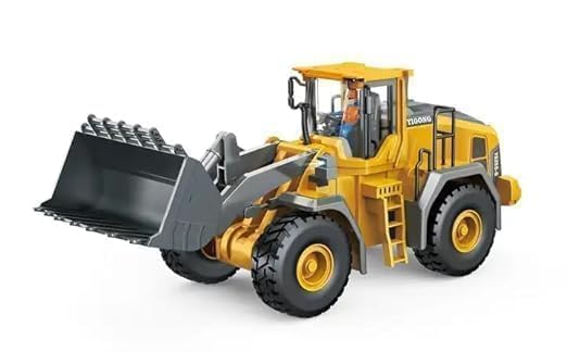 RC Excavator 9 Channel Rc JCB Truck Toys Metal Shovel 1/24 Remote Control Construction Vehicles Bulldozer