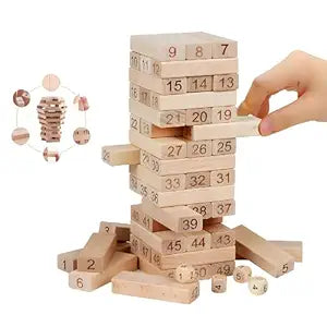 Tumble Tower Block Game 54 pieces