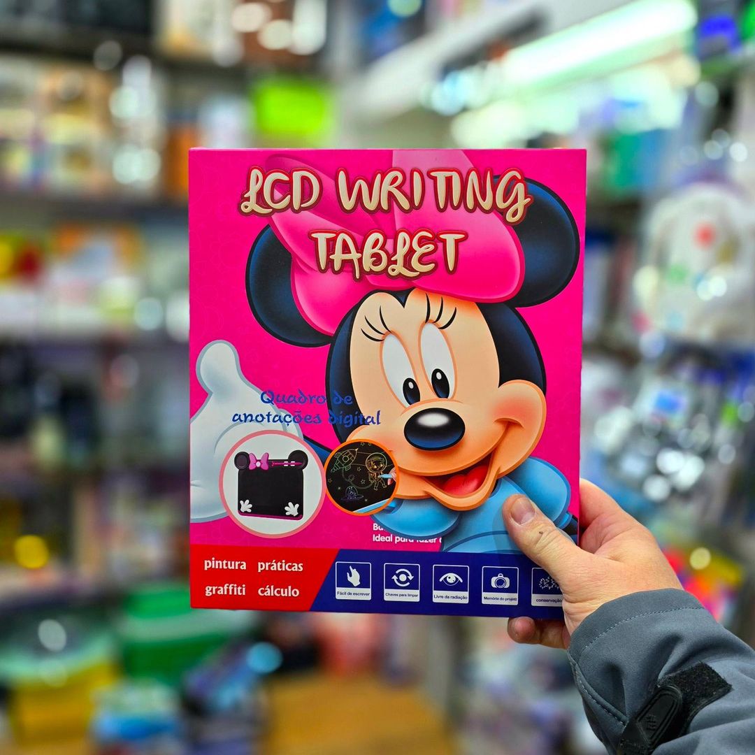 Minnie Re-Writable LCD Writing Tablet Pad