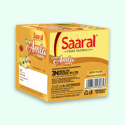 Saaral Ginger Amla with Honey (6 Pcs)