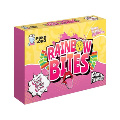 Poko Loko Rainbow Bites Chewy Jelly Candy