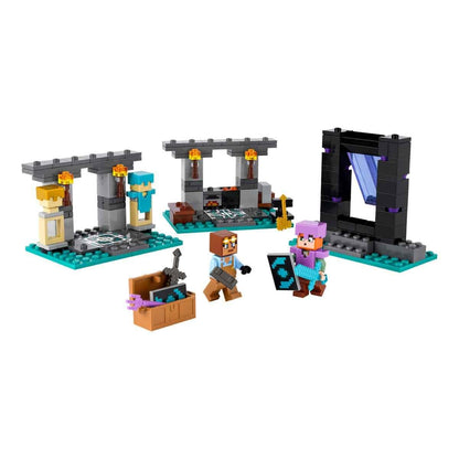 LEGO Minecraft The Armory Building Kit Adventure and Weapons Set 21252