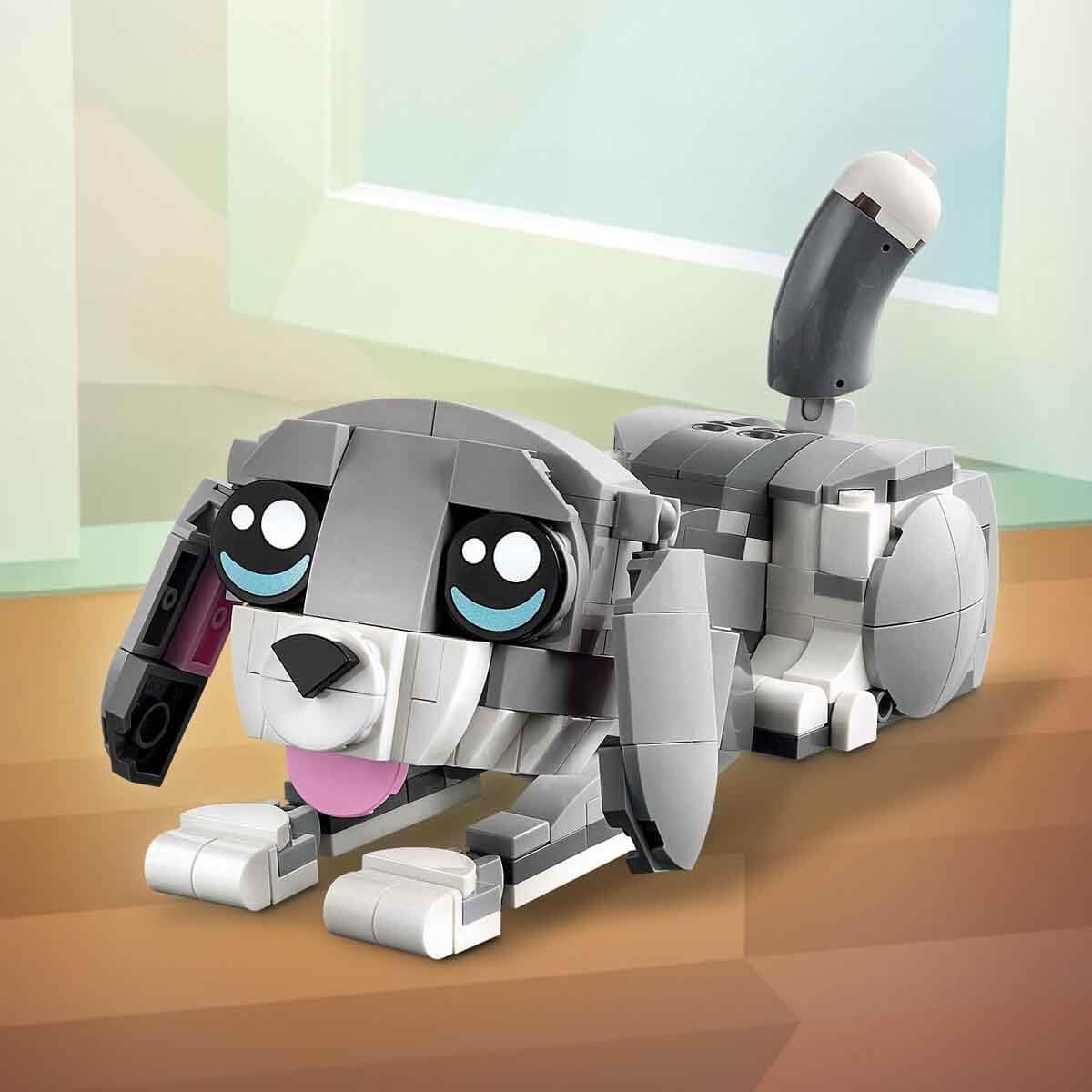 LEGO Creator 3in1 Playful Cat Pet Toy Animal Playset 31163 Building Blocks Toys for 8+ Gift for Boys and Girls