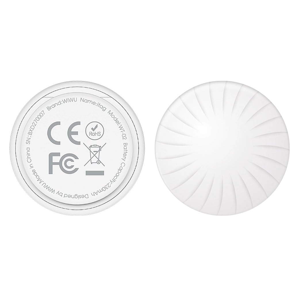 WIWU Anti-Lost Tag GPS Locator Device, White