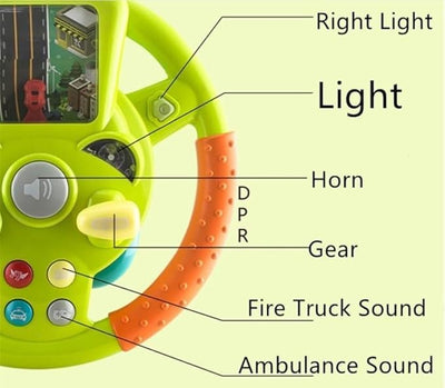 Simulation Steering Wheel Kids