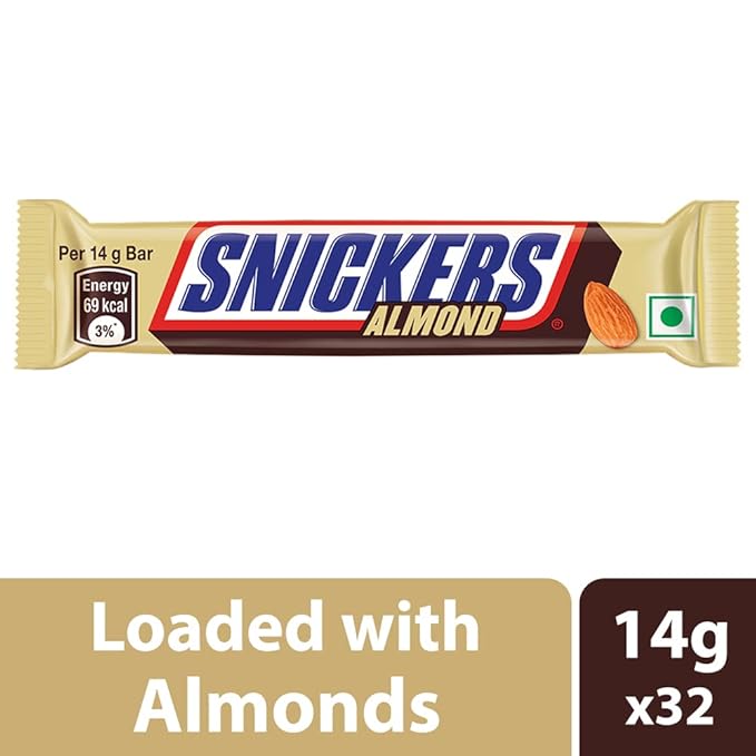 Snickers Almond - A Nutty Twist on the Classic Chocolate Bar!