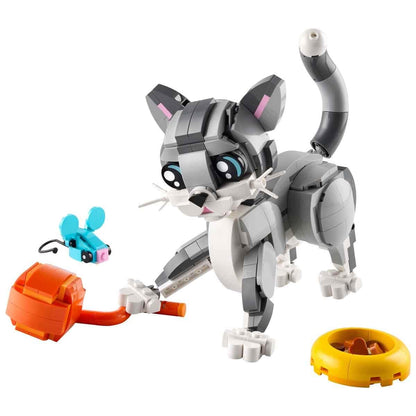 LEGO Creator 3in1 Playful Cat Pet Toy Animal Playset 31163 Building Blocks Toys for 8+ Gift for Boys and Girls