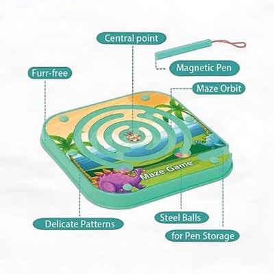 Magnetic Pen Labyrinth Maze Game