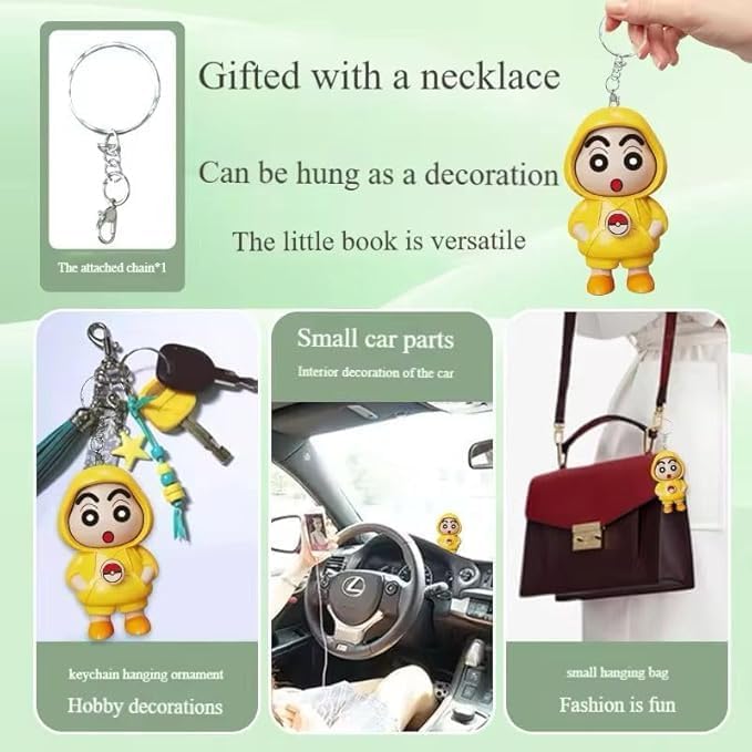 Toy Face Changing Doll Key Holder Cartoon Character Keychain for Men Gifts (Pack of 2)