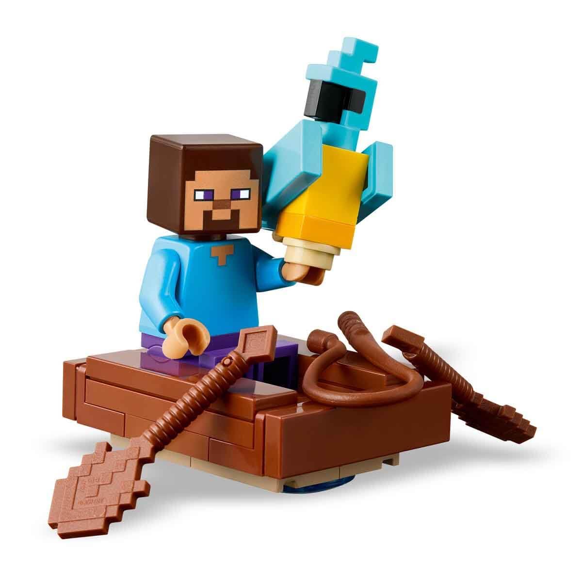 LEGO Minecraft The TNT Jungle House, Video Game Collectible Toy 21275 Building Blocks Toys for 8+ Gift for Boys and Girls