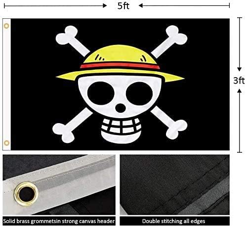 One Piece Pirate Luffy's Straw Hat Pirate Banner