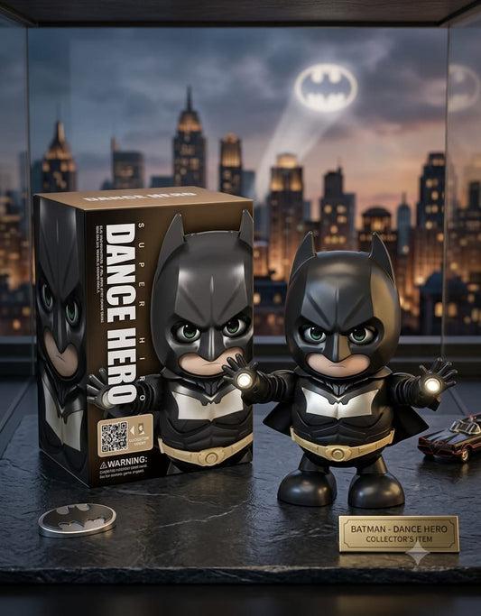 ⚡ Superhero "Dance Hero"   – Interactive Dancing Robot Toy with Lights & Sound
