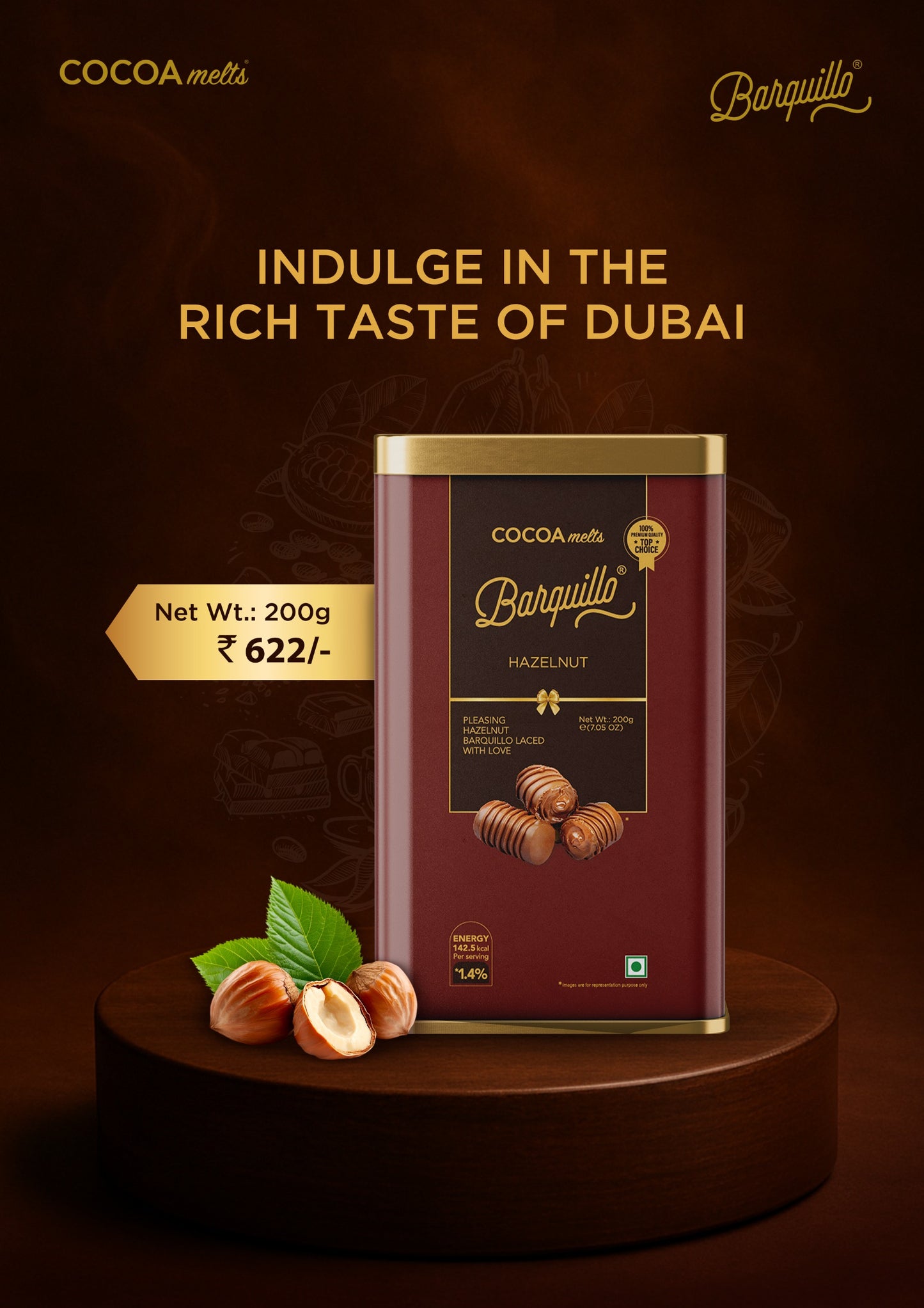 BARQUILLO Chocolate Gift Pack