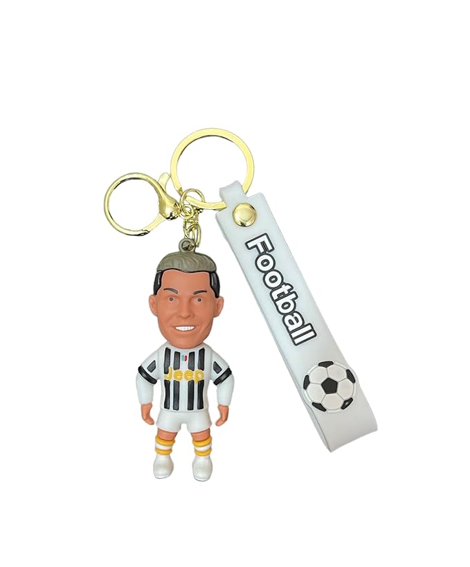 Cristiano Ronaldo Keychain - Juventus Icon