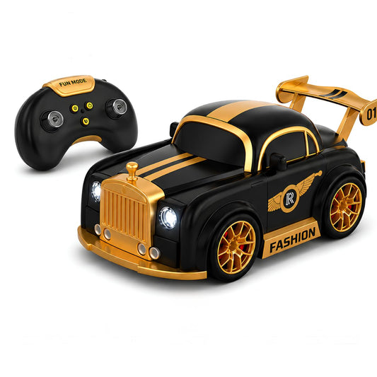 2.4G Multifunctional Mini Drift Remote Control Car, RC Drift Car for Kids with Sensor Follow, 360° Drift, LED Lights & Rechargeable Battery, Magnetic Modular Design, Toy Gift for Boys Girls