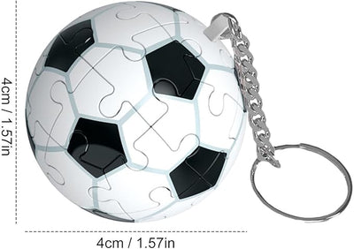 Football Puzzle Keychain - Challenge On the Go