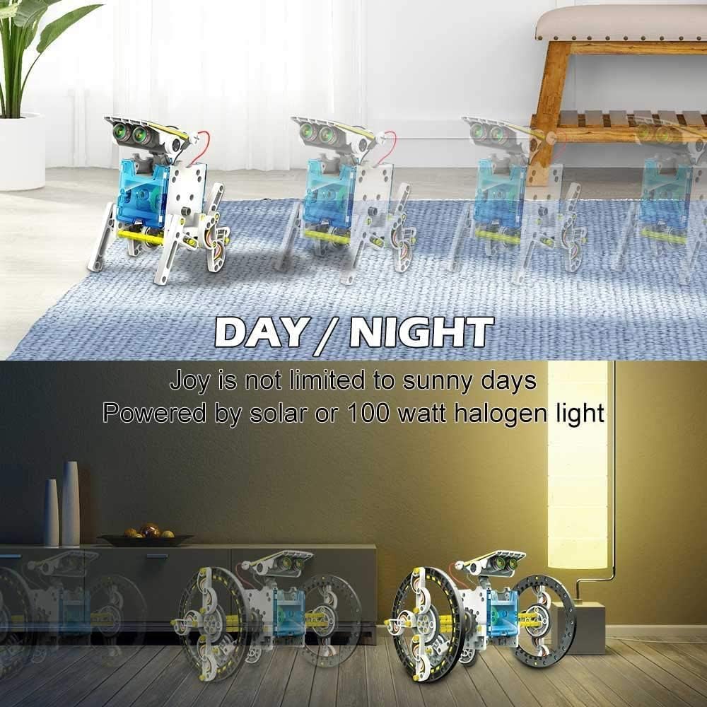 13 in 1 Solar Robot Kit Learning Educational Kids Station, Robot Toy Game Toy for Kids