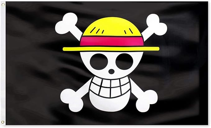 One Piece Pirate Luffy's Straw Hat Pirate Banner