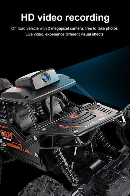 Rock crawler camera car  remote control -Rc Car with 720P HD FPV WiFi Camera|2.4Ghz 1/18 Scale Off-Road Remote Control with mobile control
