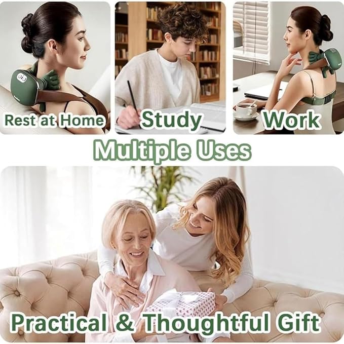 The Relaxation neck Massager with Heat & Deep Tissue Relief