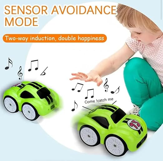 Magic Sensor RC Car for Kids | Gesture Control, Line-Tracking, Obstacle Avoidance, Music & Lights | Smart Mini Toy Car with Type C Charging, Fun Interactive Toy for Kids