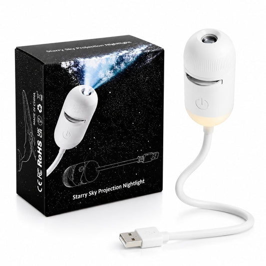 Galaxy Star Projector Night Light, 2-in-1 Astronaut Nebula Projector Lamp with 360° Rotation, USB Mini LED Ceiling & Wall Starry Moon Light for Bedroom, Kids Room & Home Decor (2 Slide)