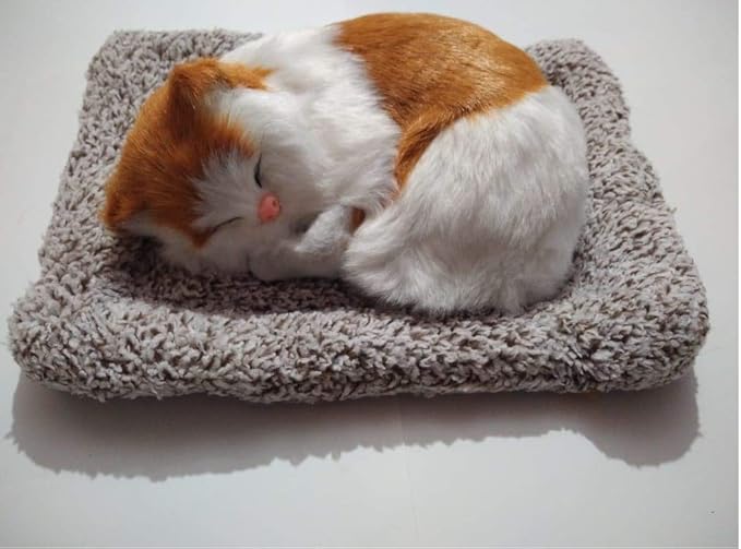 Cat Sleeping Car Dashboard Soft Toy