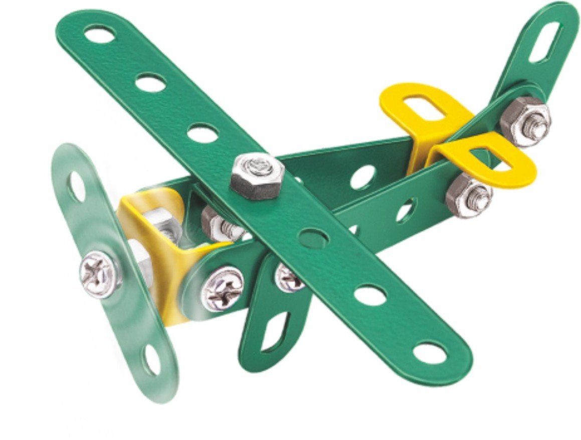 MEC - O - Tec Metal Construction Toy, Building Blocks, Educational Toys for 6+ yrs Boys and Girls, Multicolor