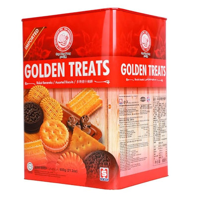 Golden Treats Assorted Biscuits/Biskut Beraneka, 600g