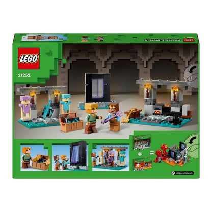 LEGO Minecraft The Armory Building Kit Adventure and Weapons Set 21252