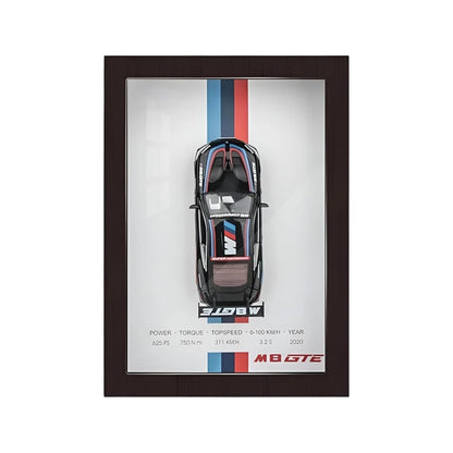3D Car Frame - Diecast Model Wall Art