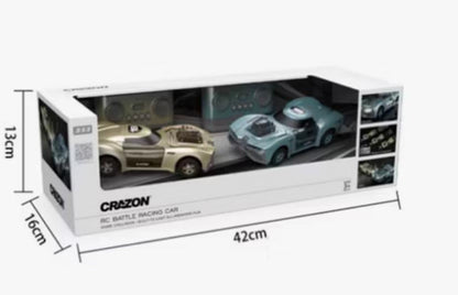 2.4G New Remote Control Crash Car Electric Toy Children's Racing Toy Car High Speed Sport Racing Car Radio Hobbyer Car Vehicle for Gift