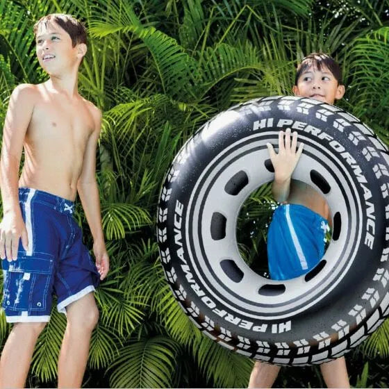 Wet Set Collection - Inflatable Tire Tube Swim Ring