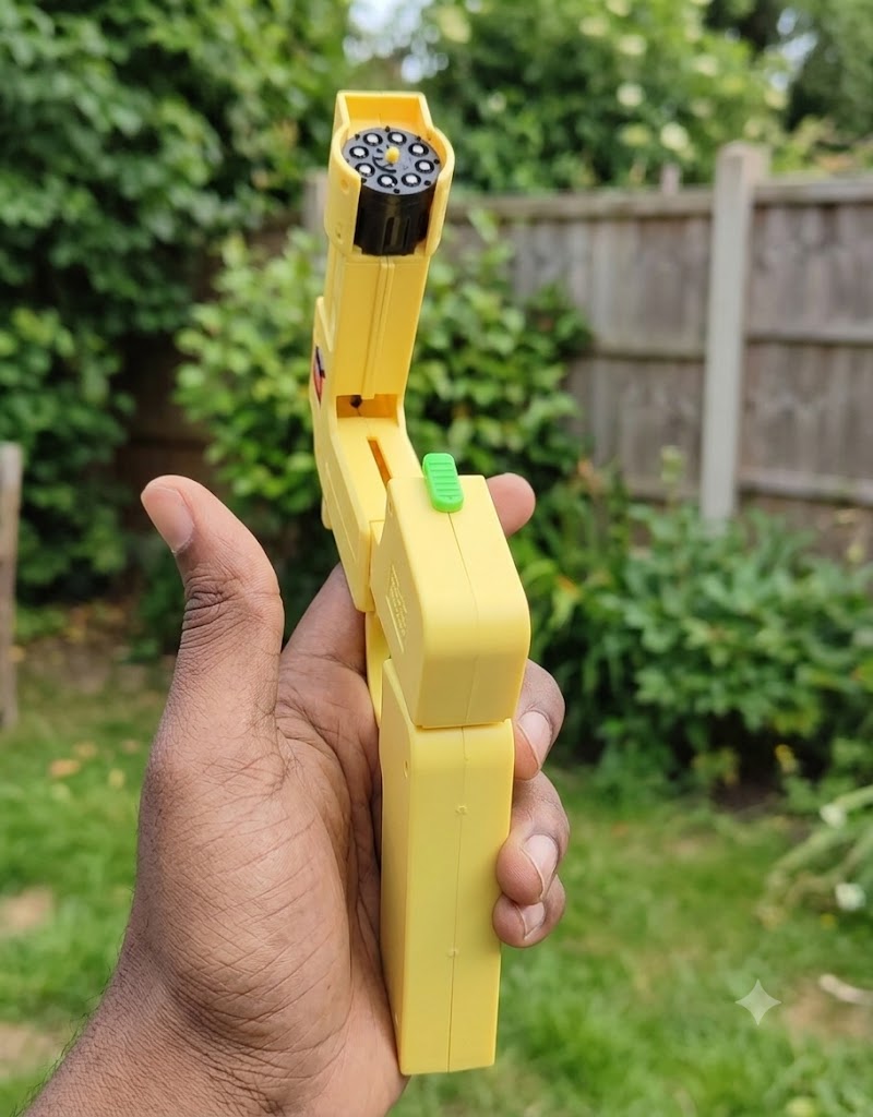 F.N TOYS 2-in-1 Foldable Pocket Blaster – Looks Like a Smartphone, Transforms into a Mini Blaster