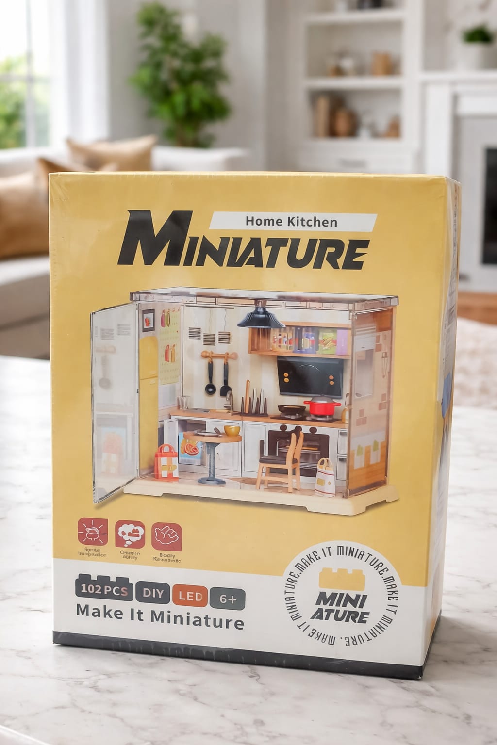 MINIATURE HOUSE - DIY Kit Perfect gift for your Kids.