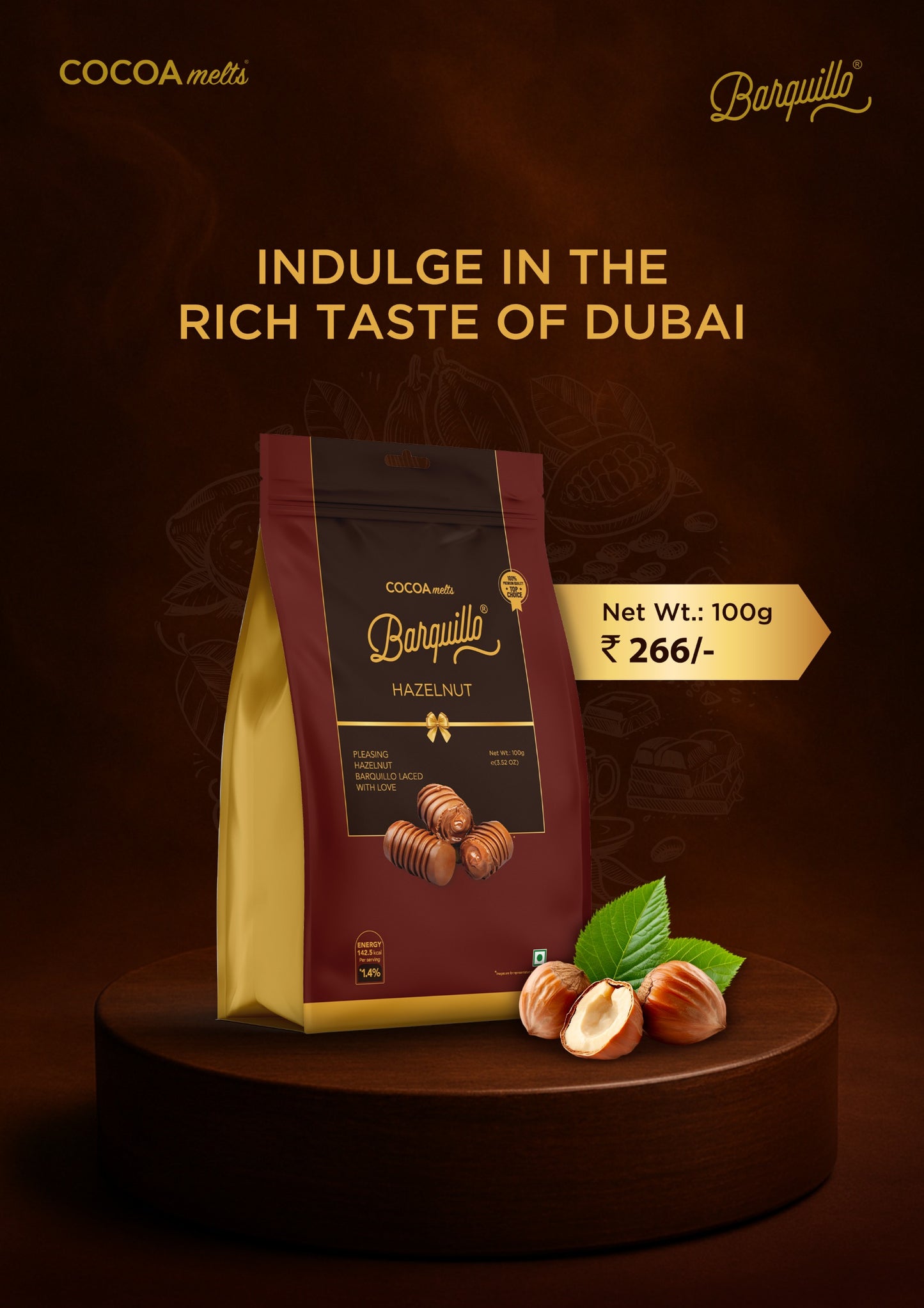 BARQUILLO Chocolate Gift Pack