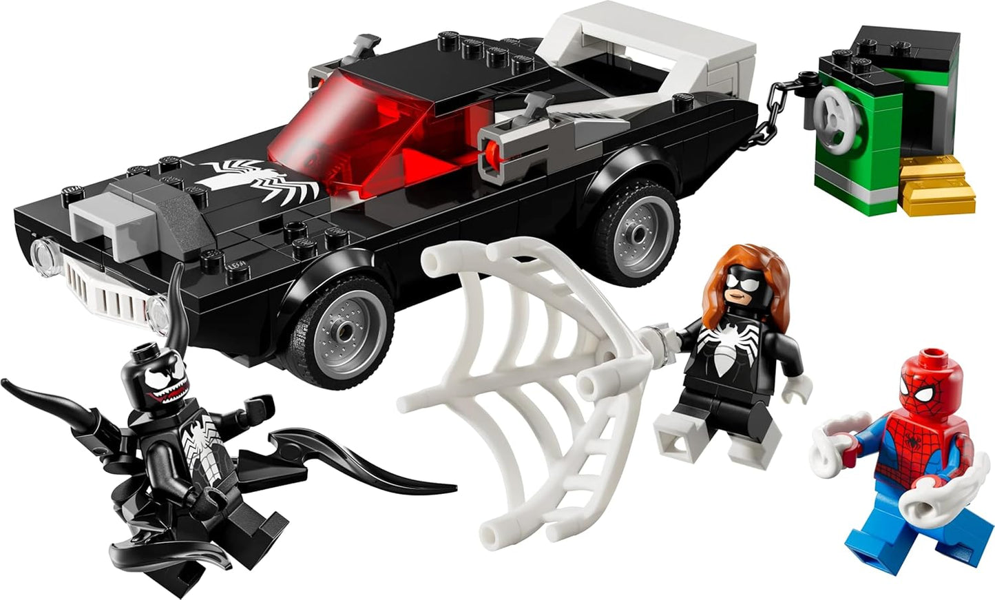LEGO Marvel Spider-Man vs. Venom Muscle Car Buildable Toy Vehicle Set 76309 Building Blocks Toys for 7+ Gift for Boys and Girls