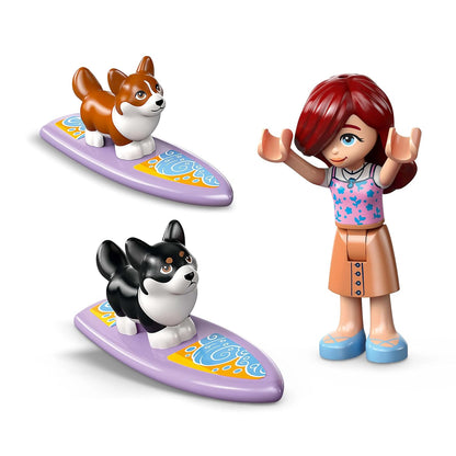 LEGO Friends Surfing Dogs and Scooter Adventure Building Toy 42641 Building Blocks Toys for 6+ Gift for Boys and Girls