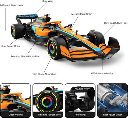 RASTAR REMOTE CONTROL CAR // 1:18 SCALE //FIRE THE TRACK