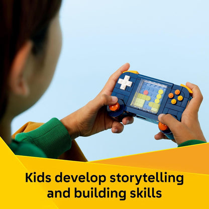 LEGO Creator 3 in 1 Retro Gaming Console Building Toy for Boys & Girls - Kids Build a Console, Mini Arcade Game, or Mini Computer - Gift Idea for Gaming Fans, Ages 8+ - 31380