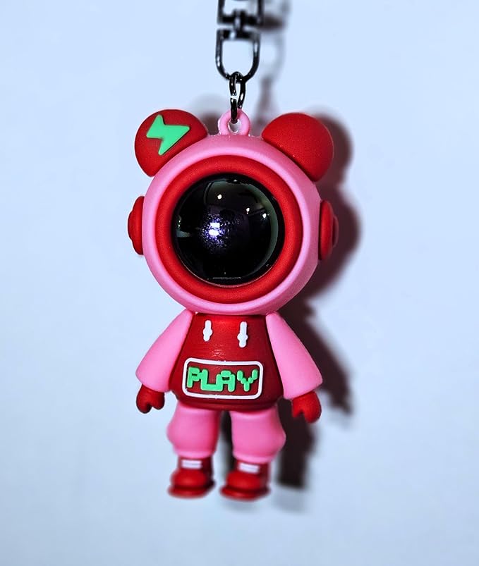 Pink cute astronaut Keychain - Play with Style