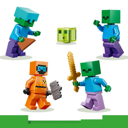 LEGO Minecraft Zombie Dungeon - Pretend Play Building Toy - Kids' Gaming Playset Ages 8+ - 21587